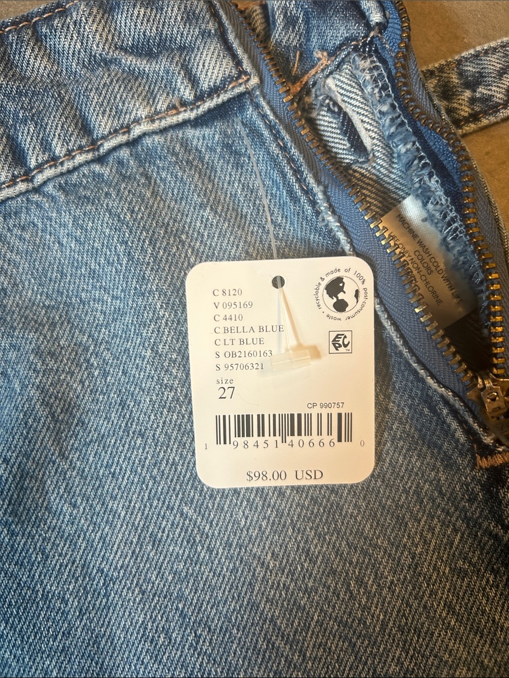 Free People - We The Free Stephie Denim Skort - Picture 10 of 11